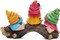 Hear-No, See-No, Speak-No Gnomes Figurines Decorations Outdoor Flower Gnome Ornaments Decor for Home Table, Garden Yard, Flower Bed Summer Garden Gifts Decor for Mom